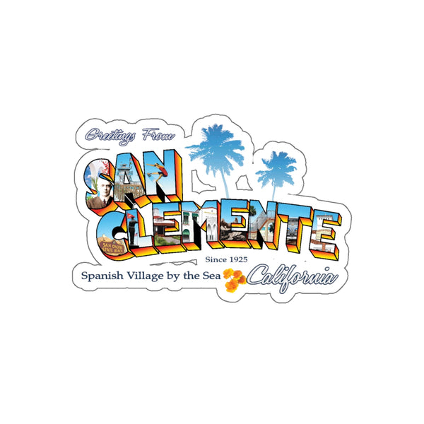 Greetings from San Clemente - Stickers