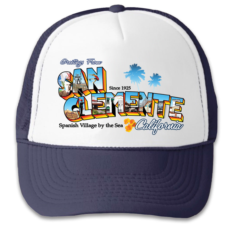 Greetings from San Clemente - Trucker Hat