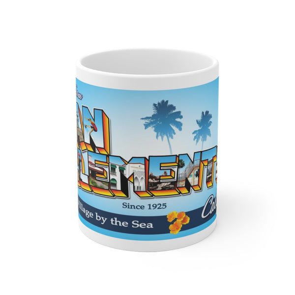 Greetings from San Clemente - Coffee Mug
