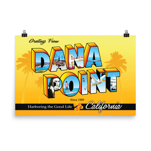 Greetings from Dana Point - Poster